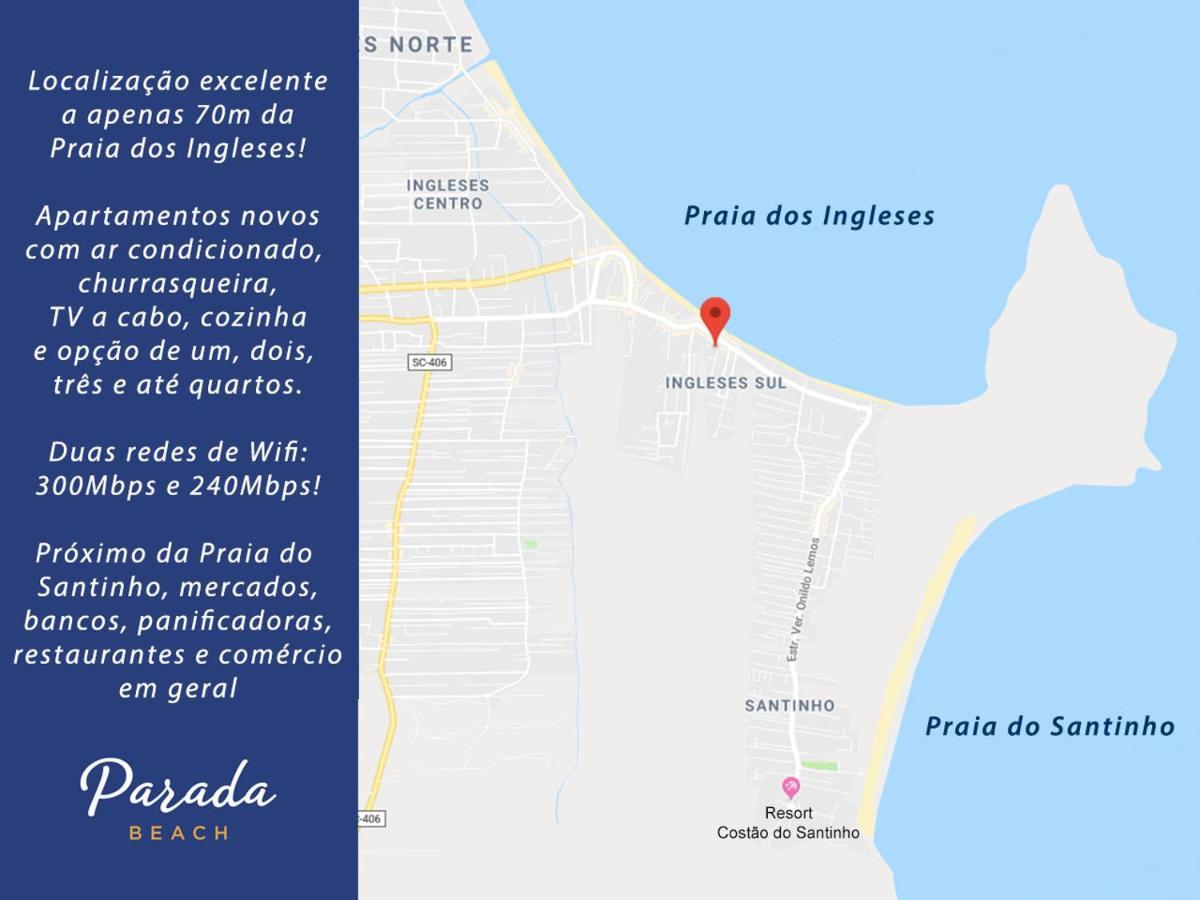 Parada Beach Apartamentos Florianópolis Esterno foto
